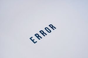practical guidance for address errors